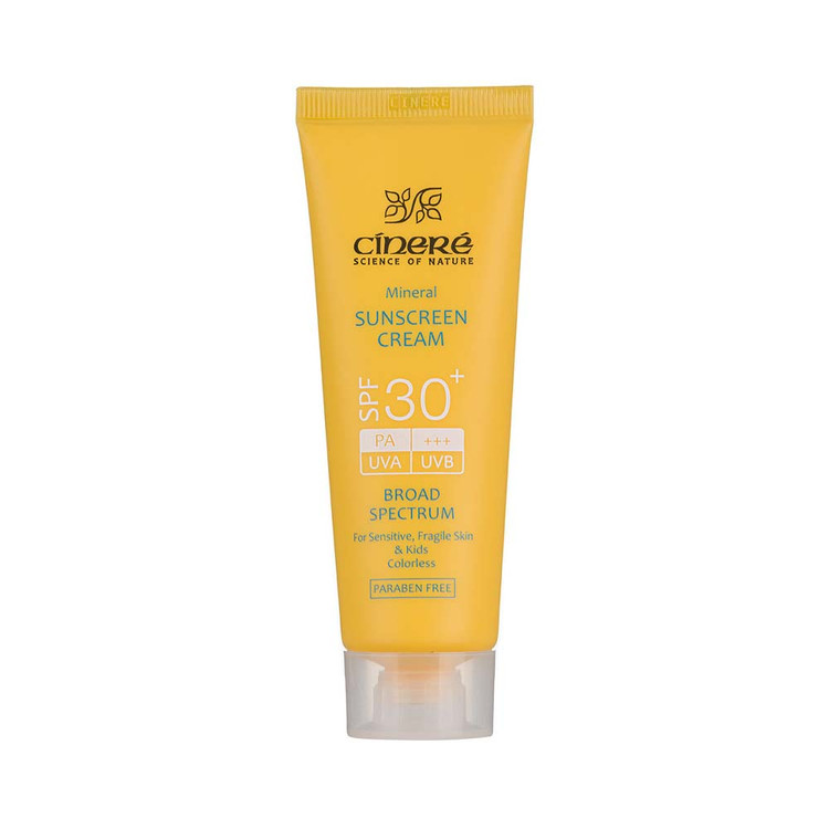 کرم ضد آفتاب SPF30 بدون رنگ سینره