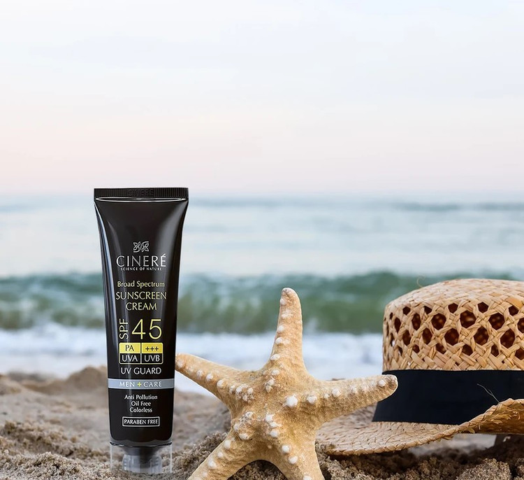 کرم ضدآفتاب SPF 45 مخصوص آقایان سینره