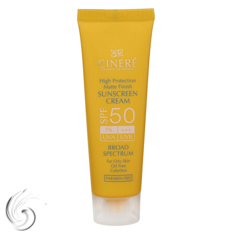 سینره کرم ضد آفتاب SPF+50 بدون رنگ