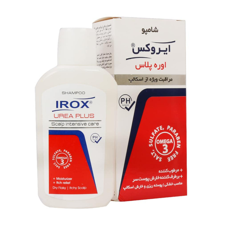 شامپو اوره پلاس 200 گرم ایروکس