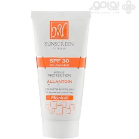 کرم ضد آفتاب فیزیکال مای SPF30 مناسب پوست نرمال و خشک