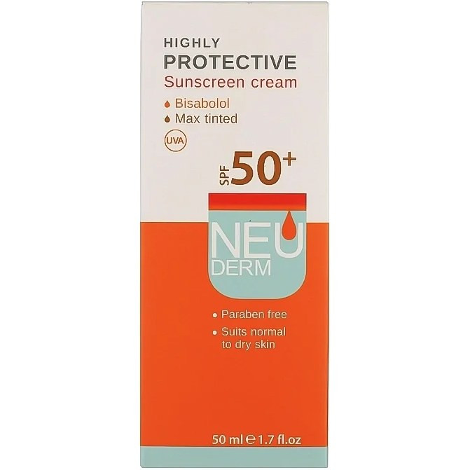 کرم ضدآفتاب هایلی پروتکتیو SPF50 (بژ تیره)
