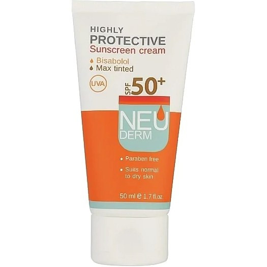 کرم ضدآفتاب هایلی پروتکتیو SPF50 (بژ تیره)